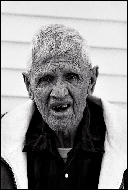 Portrait of my 82 year old grandpa Charles Crawford who had Alzheimer's disease.