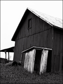 Outhouse Behind the Barn