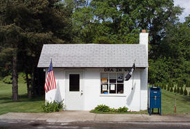 Post office in Ora, Indiana