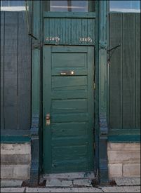 Old Door in Burr Oak