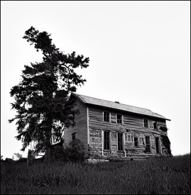 Abandoned Farmhouse On Adams County Road 1100N #3