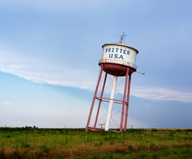 Britten USA Leaning Water Tower #1