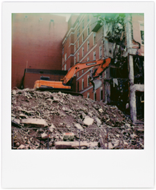 Demolition of Saint Joseph Hospital #6