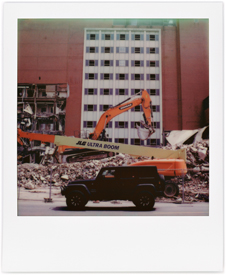Demolition of Saint Joseph Hospital #7