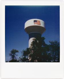 Water Tower on Lower Huntington Road