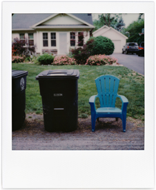 Thrown Away Chair