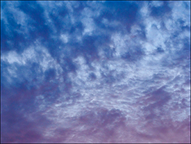 Abstract photographs of dramatic clouds the sky on an April morning in Indiana.