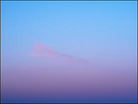 Abstract photographs of the sky at dusk on a March evening in rural Indiana.